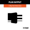 Curt Custom Wiring Harness, 4-Way Flat Output, Select Toyota Venza 56460